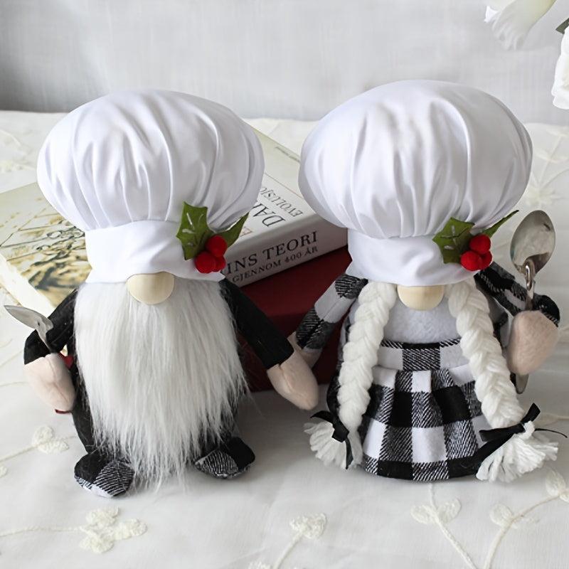 Cute Gnome Chef Plush Doll - Ideal Gift