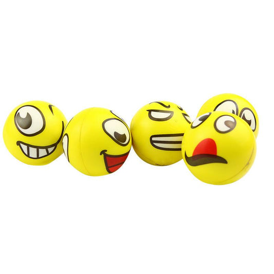 Soft PU Stress Balls in Assorted Colors - Fun Party Favors for Kids