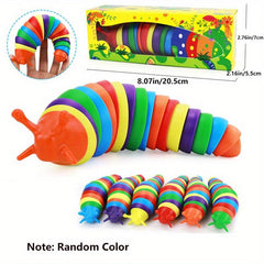 Sensory Slug Fidget Toy for Kids and Adults - Stress Relief