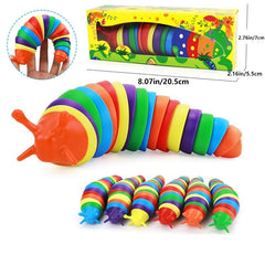 Sensory Slug Fidget Toy for Kids and Adults - Stress Relief