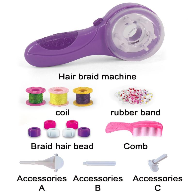 Girls Beauty Salon Toy Set 36pcs Pretend Play Hair Styling Set