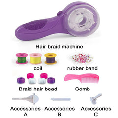 Girls Beauty Salon Toy Set 36pcs Pretend Play Hair Styling Set