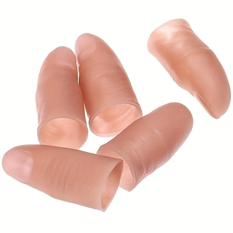 Magic Thumb Tips Rubber Close Disappearance Finger Tips Props