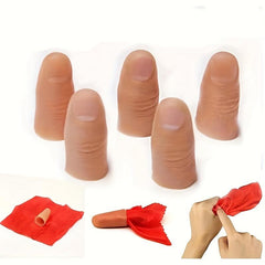 Magic Thumb Tips Rubber Close Disappearance Finger Tips Props