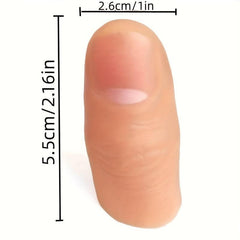 Magic Thumb Tips Rubber Close Disappearance Finger Tips Props