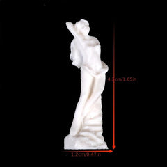 1:12 Dollhouse Mini Goddess Statue Ornament