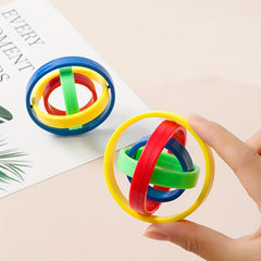 1pc Fidget Spinner Toys By Hoop Stacking Relieve Stress Improve Attention