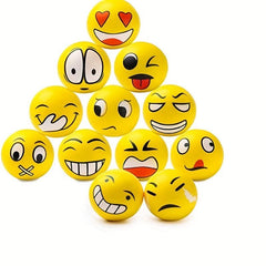 24pcs Stress Balls Assorted Colors Soft PU Ball Kids Party Toys