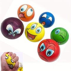 24pcs Stress Balls Assorted Colors Soft PU Ball Kids Party Toys
