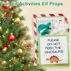 Elf Kit 24 Days Of Christmas Fun Activities Props On Shelf Kit