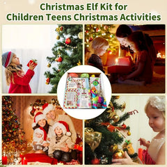 Elf Kit 24 Days Of Christmas Fun Activities Props On Shelf Kit