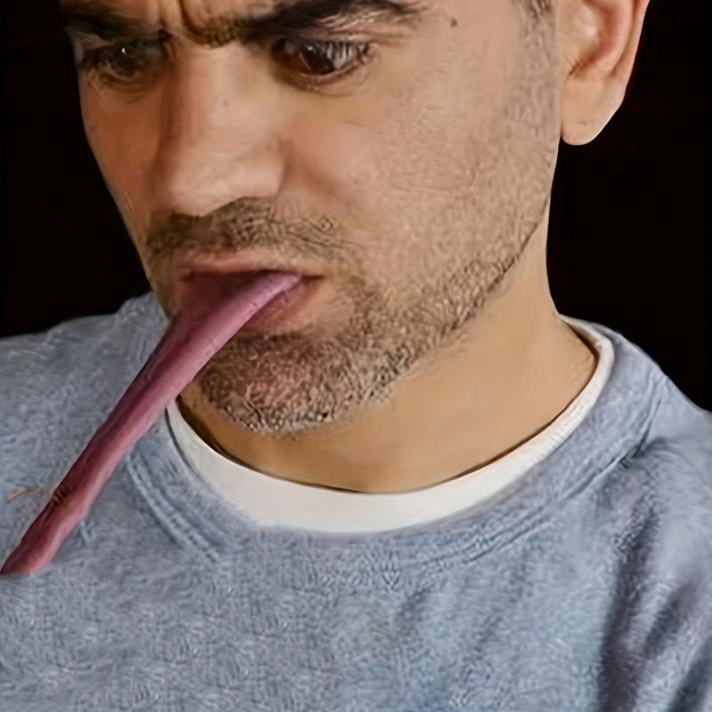 Simulation Tongue Funny Scary Horror Magic Props