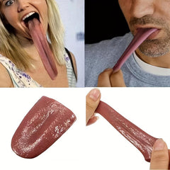 Simulation Tongue Funny Scary Horror Magic Props