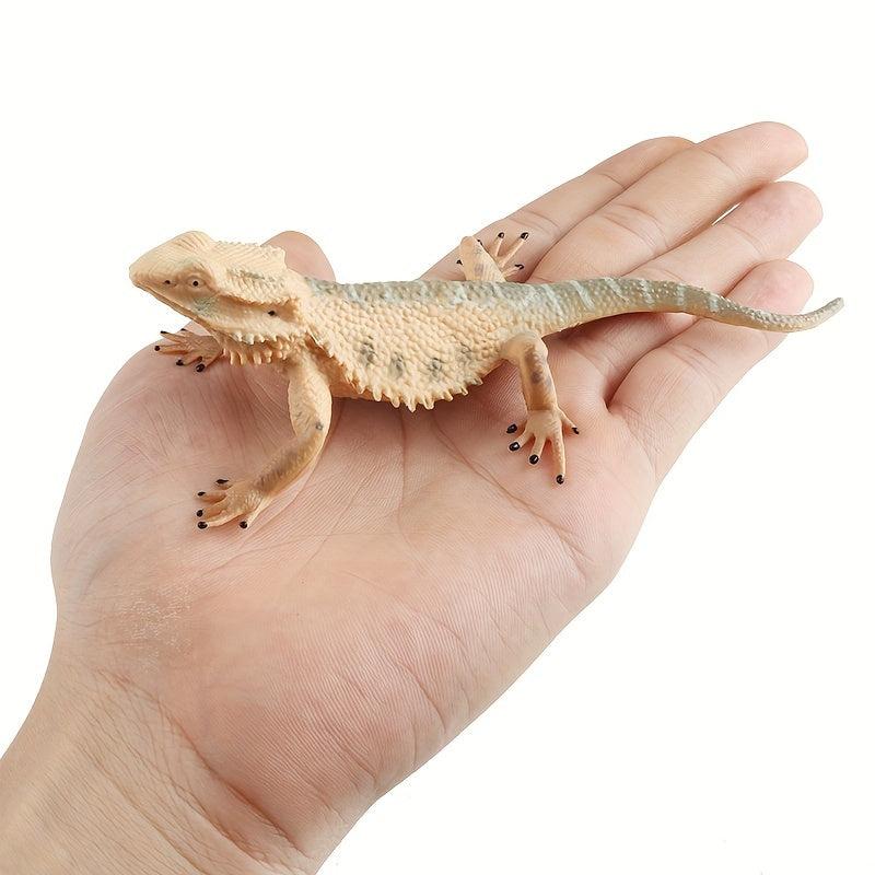 Realistic Plastic Lizard Reptile Figurine for Collection
