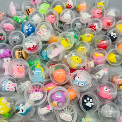 50Pcs Cartoon Mini Blind Box Egg Toy Kindergarten Sharing Gift Claw Machine Egg