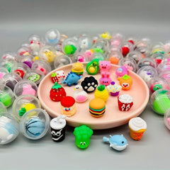 50Pcs Cartoon Mini Blind Box Egg Toy Kindergarten Sharing Gift Claw Machine Egg