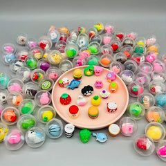 50Pcs Cartoon Mini Blind Box Egg Toy Kindergarten Sharing Gift Claw Machine Egg