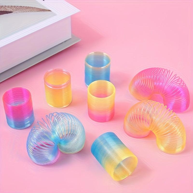2pcs Birthday Party Favors Rainbow Expression Toys Random