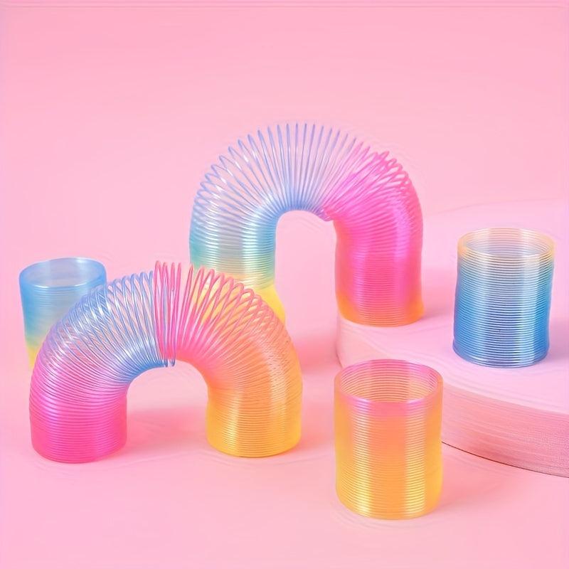 2pcs Birthday Party Favors Rainbow Expression Toys Random