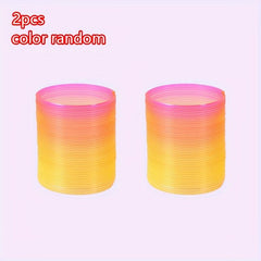 2pcs Birthday Party Favors Rainbow Expression Toys Random