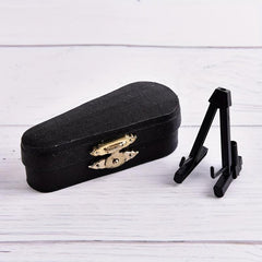 Mini Violin Toy for Dollhouse Decoration