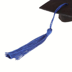 Graduation Cap Mini Hat Costume With Tassel Dollhouse Decoration