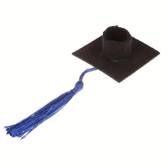 Graduation Cap Mini Hat Costume With Tassel Dollhouse Decoration