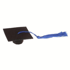 Graduation Cap Mini Hat Costume With Tassel Dollhouse Decoration