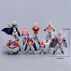 8pcs Anime Cartoon Character PVC Figure Model Toy