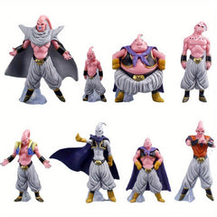8pcs Anime Cartoon Character PVC Figure Model Toy