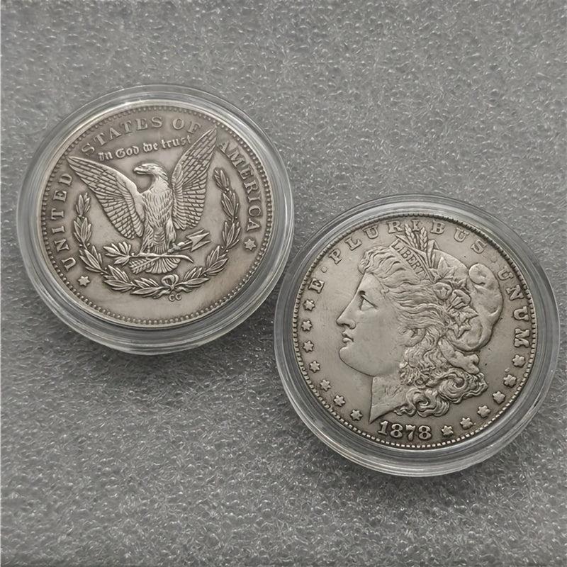 1878 Copy Coin For Collection With Coin Capsules