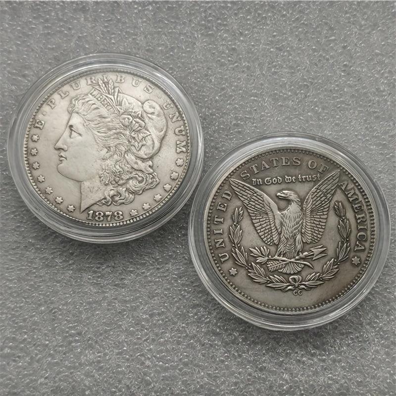 1878 Copy Coin For Collection With Coin Capsules