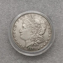 1878 Copy Coin For Collection With Coin Capsules