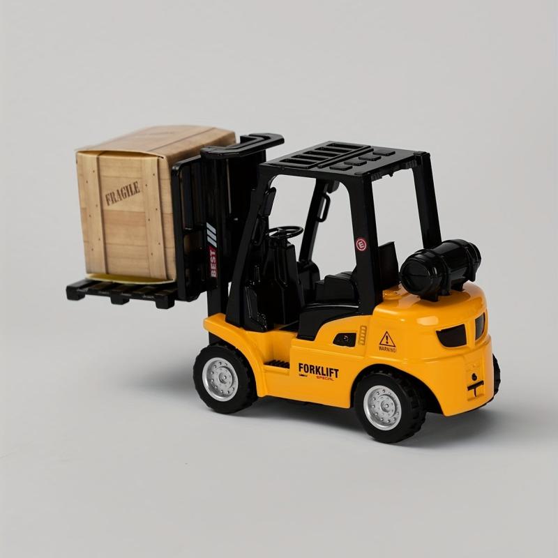 Alloy Toy Car For Boys Construction Engineering Forklift Mini Pull Back Car