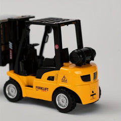Alloy Toy Car For Boys Construction Engineering Forklift Mini Pull Back Car