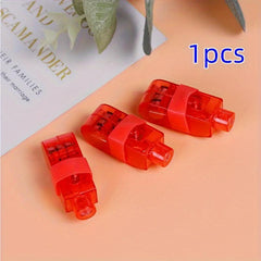 LED Finger Light Luminous Ring Night Music Party Cheers Flashing Toys