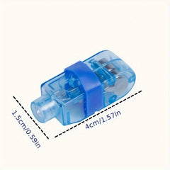 LED Finger Light Luminous Ring Night Music Party Cheers Flashing Toys