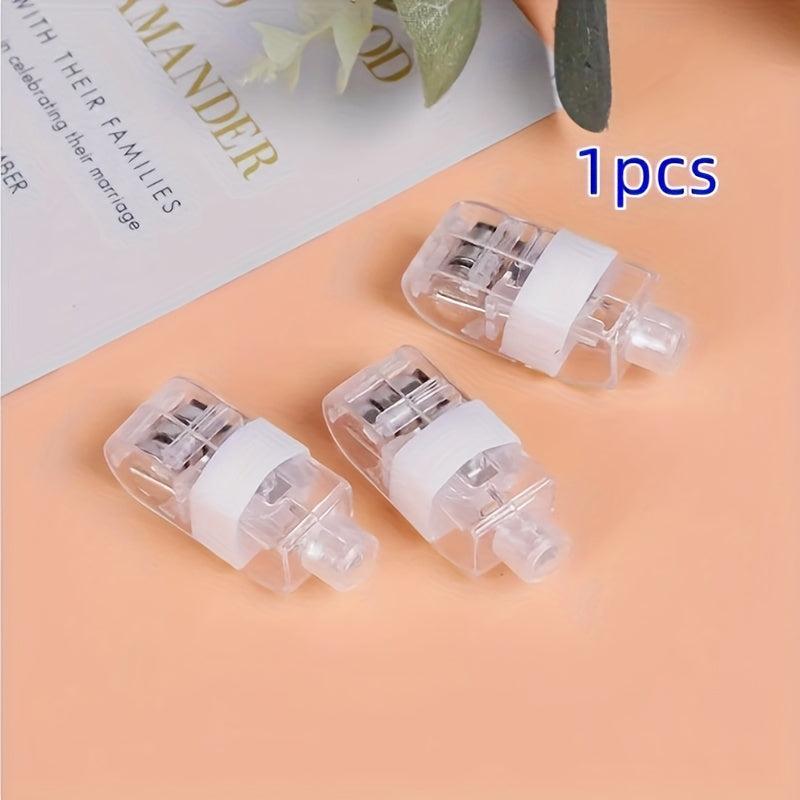 LED Finger Light Luminous Ring Night Music Party Cheers Flashing Toys
