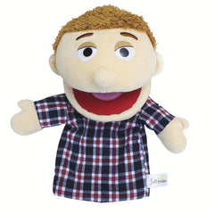 Ethnic Family Hand Puppets Plush Soft Toy