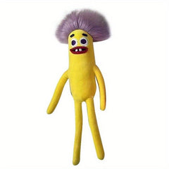 Rainbow Sausage Monster Plush Toy - Fun Gift for Kids