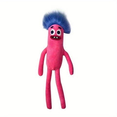 Rainbow Sausage Monster Plush Toy - Fun Gift for Kids