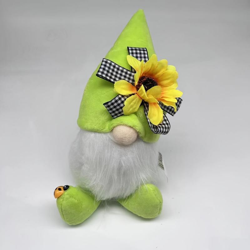 Sunflower Elf Doll Window Decoration and Accessory