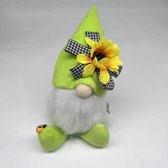 Sunflower Elf Doll Window Decoration and Accessory