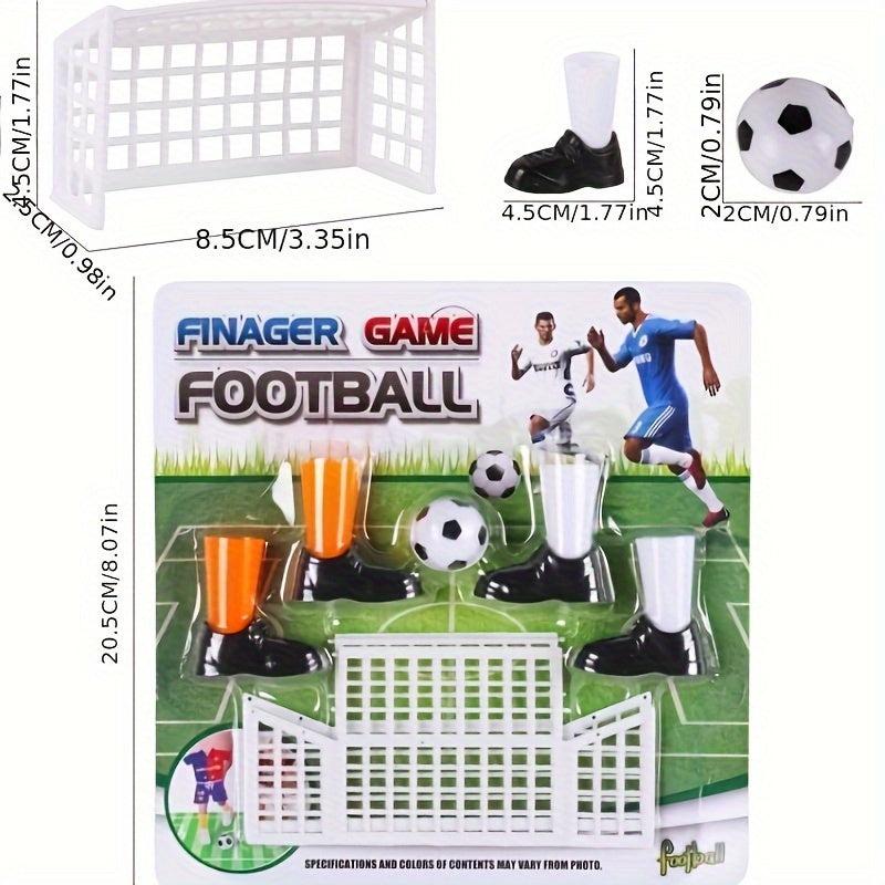 Finger Football Game Sets with Two Goals Funny Family Party Finger Soccer Match