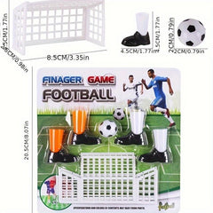 Finger Football Game Sets with Two Goals Funny Family Party Finger Soccer Match