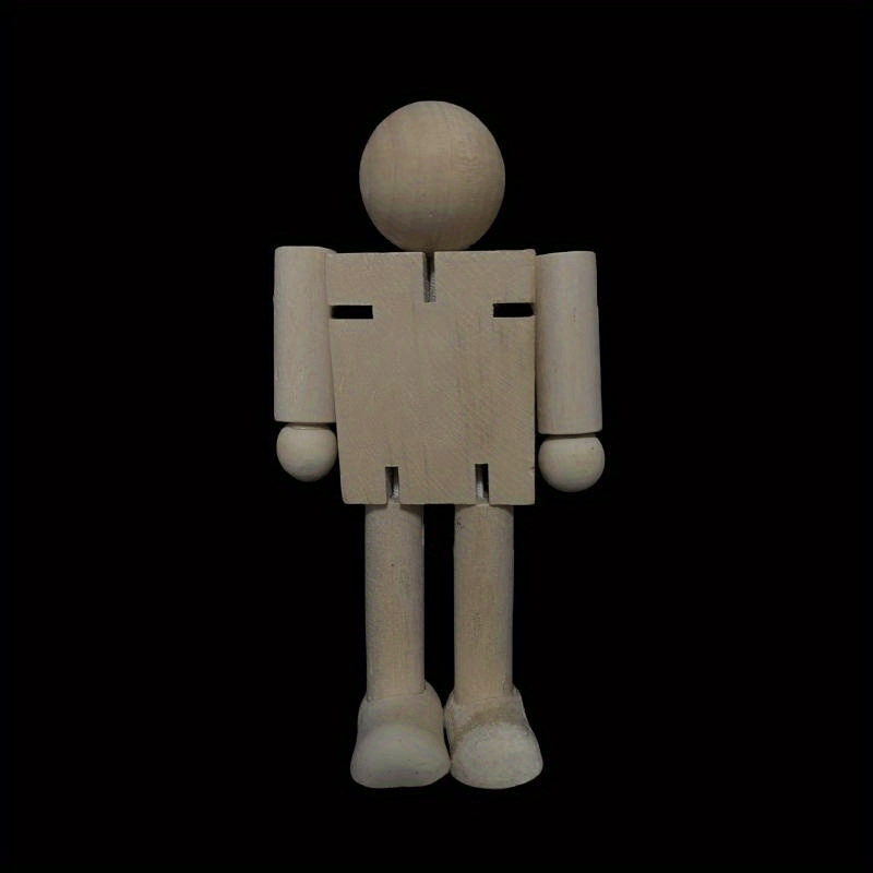 Wooden Man Joint Puppet Educational Toy