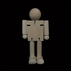 Wooden Man Joint Puppet Educational Toy