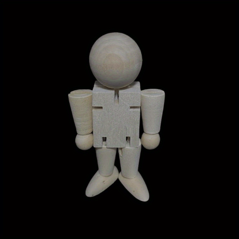 Wooden Man Joint Puppet Educational Toy