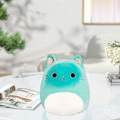 Siamese Cat Stuffed Plush Pillow Toy Home Decor Birthday Gift 8in