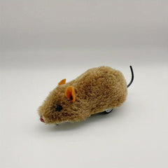 Random Rebound Plush Mouse Jumping Pet Toy
